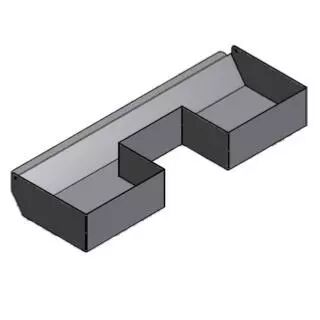 Tiroir � cendres noir - MCZ (Cadel-FreePoint-Red) R�f. 4D2401318101