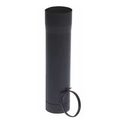 Tuyau coulissant Ø139 M/F noir mat L. 44 à 136 cm (à compléter...) - TEN 348545 (STOCK)