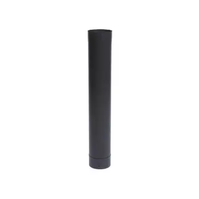 Tuyau Ø150 M/F 66cm (60cm utile) émaillé noir mat - TEN Réf. 344661 (STOCK)