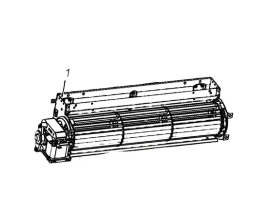 Ventilateur air - MCZ (Cadel-FreePoint-Red) R�f.4D145201010