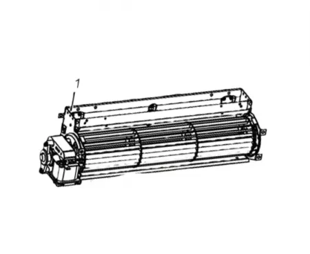 Ventilateur air - MCZ (Cadel-FreePoint-Red) R&eacute;f.4D145201010