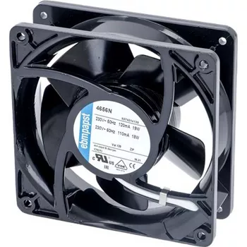 VENTILATEUR AXIAL MOTO HELICE 12X12CM VENTILATEUR - EBMPAPST r�f. 4656N (SUIVI)