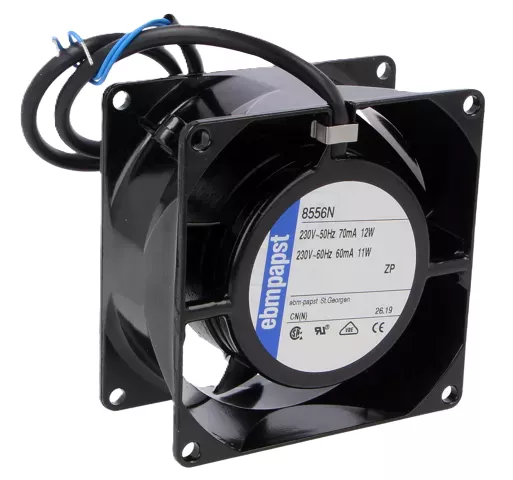 VENTILATEUR AXIAL MOTO HELICE 8X8CM VENTILATEUR - EBMPAPST r�f. 8556N (SUIVI)