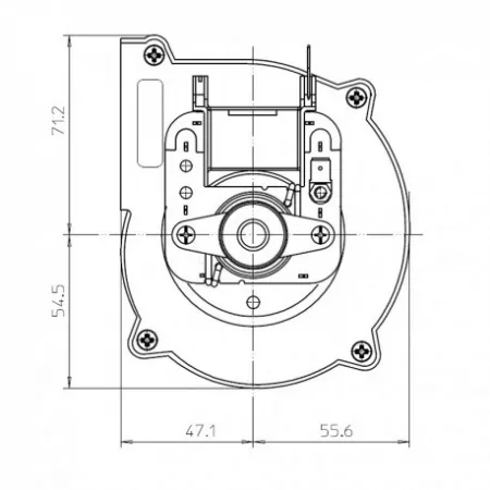 Ventilateur centrifuge - FERGAS r&eacute;f. 201630