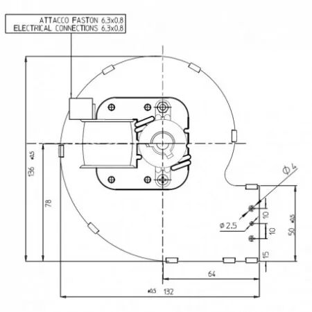 Ventilateur centrifuge - FERGAS réf. 204861