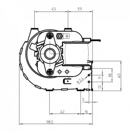 Ventilateur tangentiel - FERGAS 116139