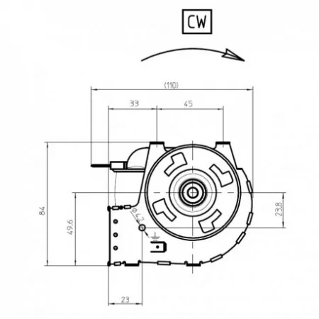 Ventilateur tangentiel - FERGAS 116139