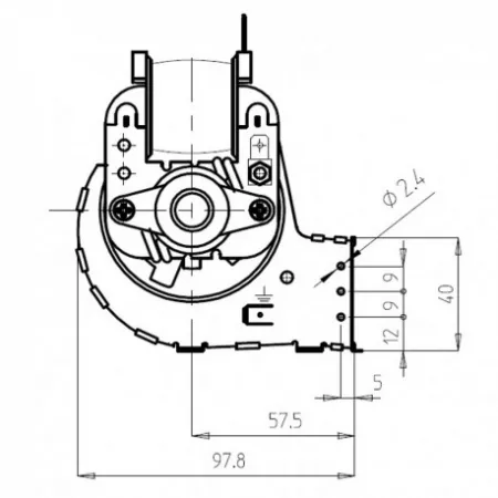 Ventilateur tangentiel - FERGAS 116823
