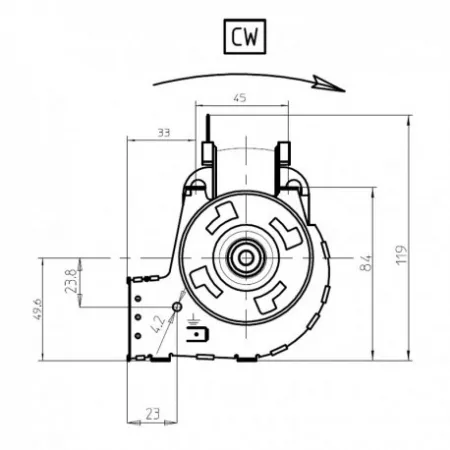 Ventilateur tangentiel - FERGAS 116823
