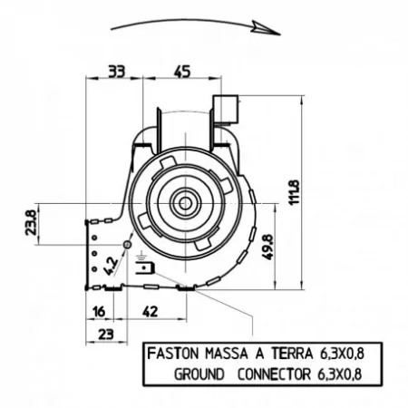 Ventilateur tangentiel - FERGAS 116914