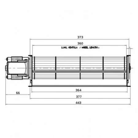 Ventilateur tangentiel - FERGAS 117827