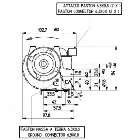 Ventilateur tangentiel - FERGAS 119308