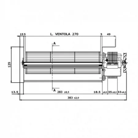 Ventilateur tangentiel - FERGAS 158201