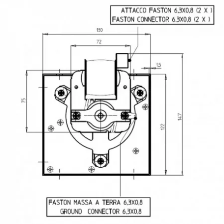Ventilateur tangentiel - FERGAS 158205