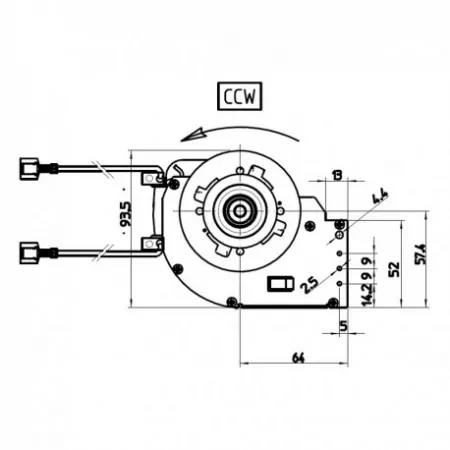 Ventilateur tangentiel - FERGAS 180510