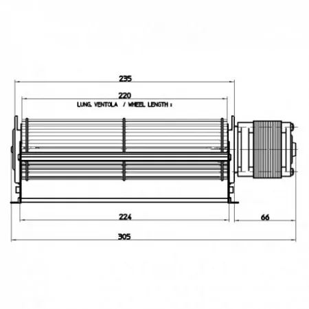 Ventilateur tangentiel - FERGAS 180510