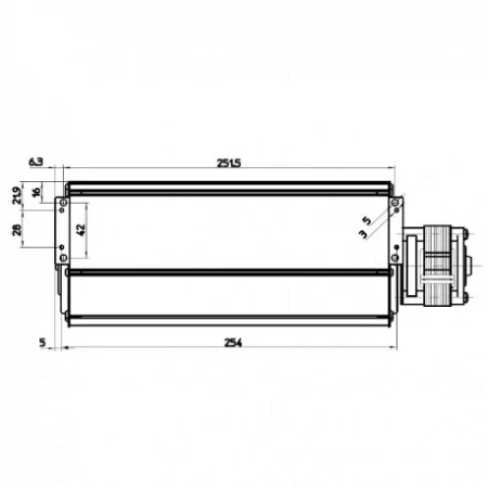 Ventilateur tangentiel - FERGAS 180600