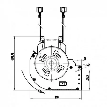Ventilateur tangentiel - FERGAS 182106