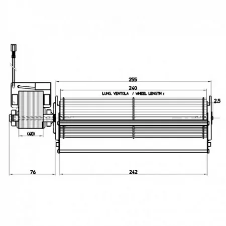Ventilateur tangentiel - FERGAS 184510