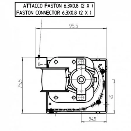 Ventilateur tangentiel - FERGAS 4A3406