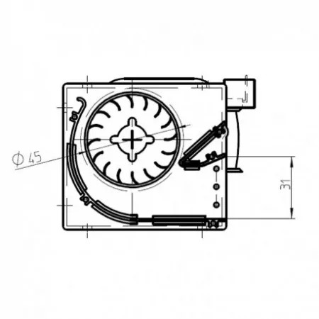 Ventilateur tangentiel - FERGAS 4A3406