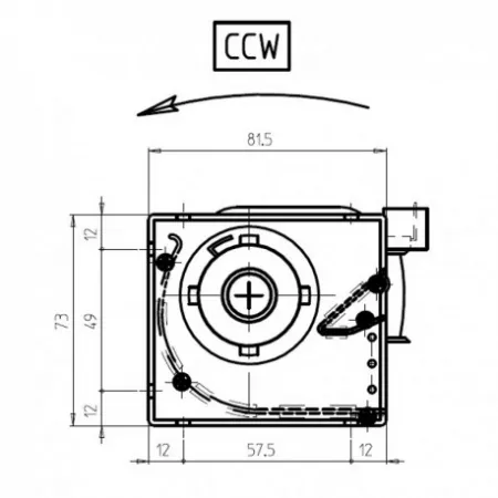 Ventilateur tangentiel - FERGAS 4A3406