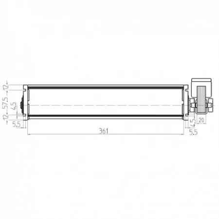 Ventilateur tangentiel - FERGAS 4A3406
