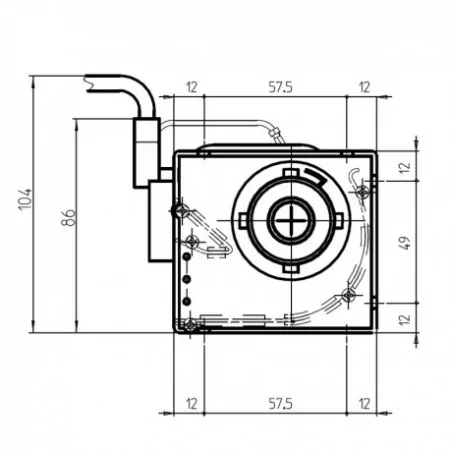 Ventilateur tangentiel - FERGAS 4B30426