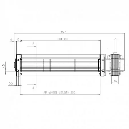 Ventilateur tangentiel - FERGAS 4F32578