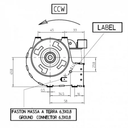 Ventilateur tangentiel - FERGAS 4M0206