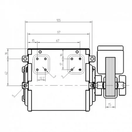 Ventilateur tangentiel - FERGAS 4M0206