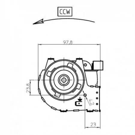 Ventilateur tangentiel - FERGAS 4M0406