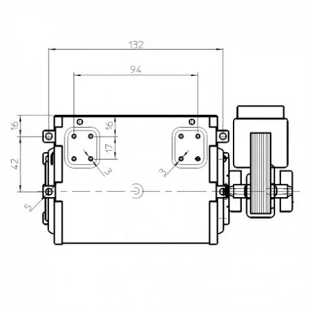 Ventilateur tangentiel - FERGAS 4M0406