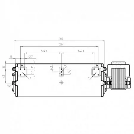 Ventilateur tangentiel - FERGAS 4M7276