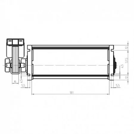 Ventilateur tangentiel - FERGAS r&eacute;f. 4B06106 =102801/605551 (SUIVI)
