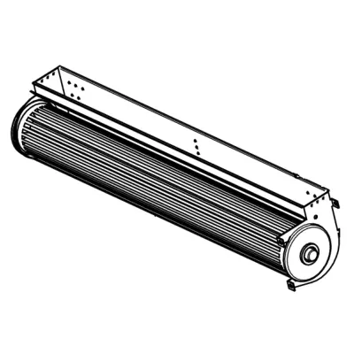 VENTILATEUR TANGENTIEL 480 mm - EXTRAFLAME R�f. 002271024 (STOCK)