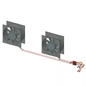 Ventilateurs c&acirc;bl&eacute;s - MCZ (Cadel-FreePoint-Red) R&eacute;f.4160387