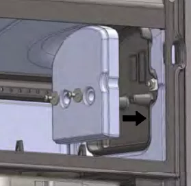 Vermiculite porte de chargement Saga 301 - DOVRE Réf. 70.77708.000