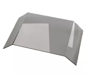 Verre prismatique L220+520+220xH530mm - Deville 7881-0