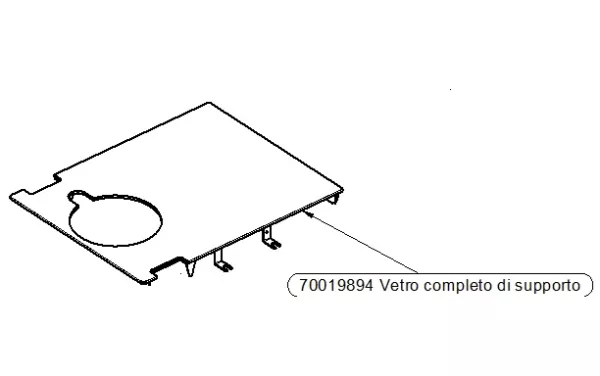 Verre sup�rieur avec support - Thermorossi R�f. 70019894