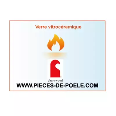 Verre vitroc&eacute;ramique - Charnwood R&eacute;f.006/EZ018