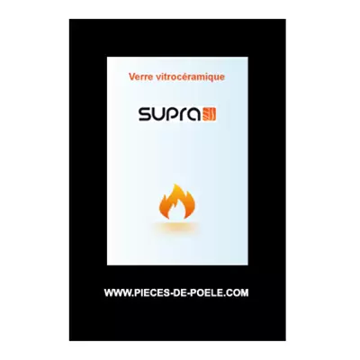 Verre vitroc�ramique s�rigraphi� - SUPRA R�f. 38829