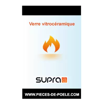 Verre vitroc�ramique s�rigraphi� 470x655mm - SUPRA R�f. 19698
