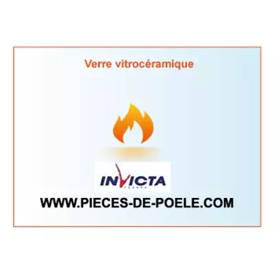 Verre vitroc�ramique transparent 564x248x4mm = INVICTA R�f. AX648214A (SUIVI)