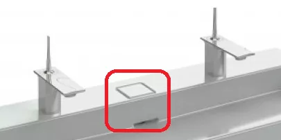 Vidage blanc plan-vasque Terrace - Jacob Delafon R&eacute;f. EJD101-00