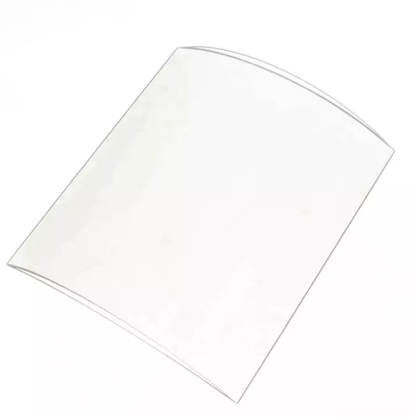 Vitre arrondie SL-16 XL (4x414x400 mm) - Heta Scan-Line r�f.0021-0016