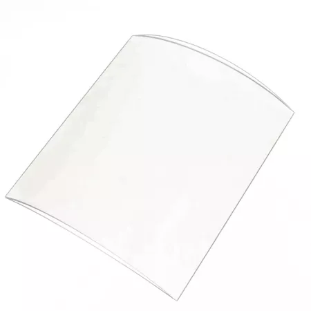 Vitre arrondie SL-16 XL (4x414x400 mm) - Heta Scan-Line r&eacute;f.0021-0016