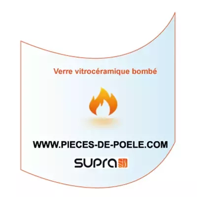 Vitre bomb�e Richard Le Droff Isola - SUPRA R�f. 84258 (SUIVI)