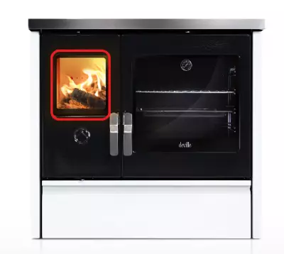 VITRE FOYER CUISINIERE MELISSE (AVEC JOINT) - DEVILLE R�f. 3000001337713 (S)