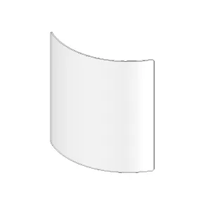 Vitroc�ramique avec joint 6 mm - MCZ (Cadel-FreePoint-Red) R�f.41701102700